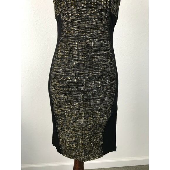 Yoana Baraschi Colorblock Bodycon Sheath Dress - Picture 4 of 12